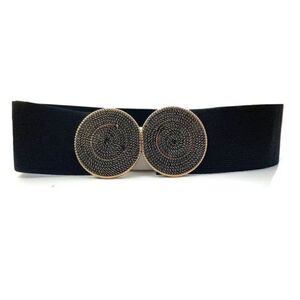 Dresses Wide Elastic Belts for Women Black Women Belts Elastic
